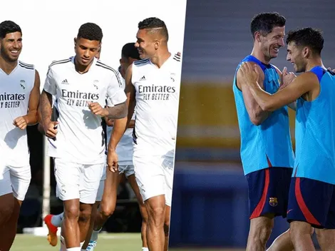 Real Madrid vs Barcelona: alineaciones para el partido preparatorio