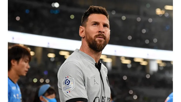 Messi fue titular en el último amistoso de PSG.