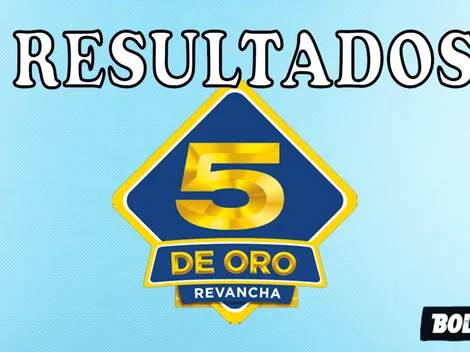 Resultados del 5 de Oro: números ganadores del sorteo del jueves 21 de julio 2022