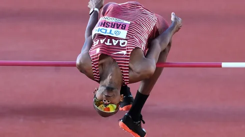 El qatarí Mutaz Essa Barshim logró su tercer título mundial consecutivo