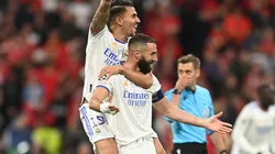 Karim Benzema con Real Madrid.