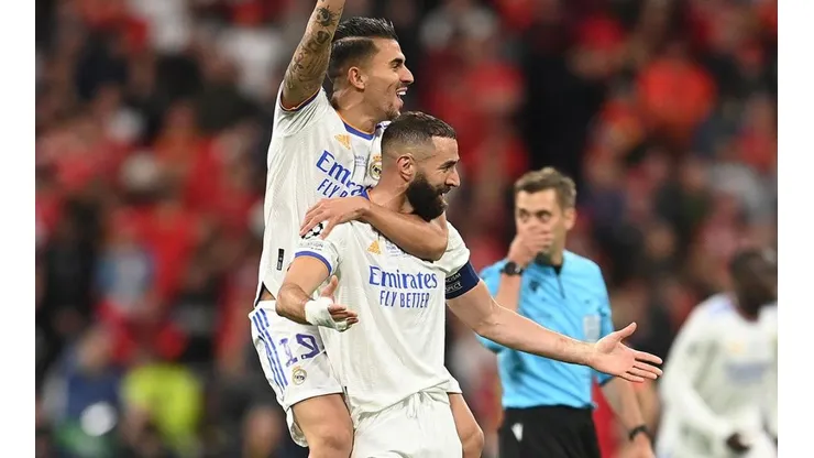 Karim Benzema con Real Madrid.