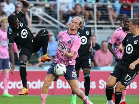 Golpe directo al corazón de Everton: cayó goleado a manos de Minnesota United