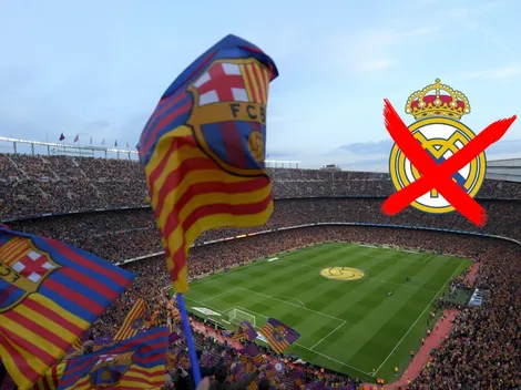 Barcelona tachó a un posible fichaje por ser fanático de Real Madrid