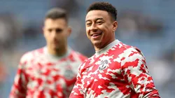 Jesse Lingard y su nuevo equipo.