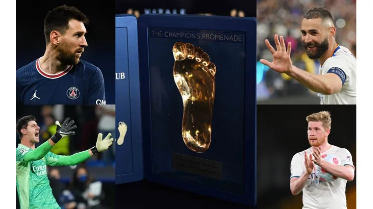 Lionel Messi, Karim Benzema y otros candidatos al Golden Foot 2022.