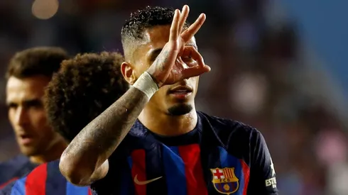 Raphinha debutó en Barcelona con el pie derecho.