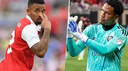 Gabriel Jesus ante Pedro Gallese.