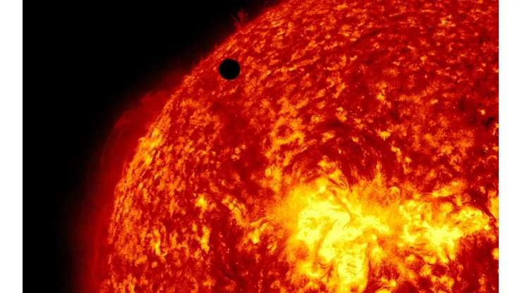 Venus Transit Across The Sun