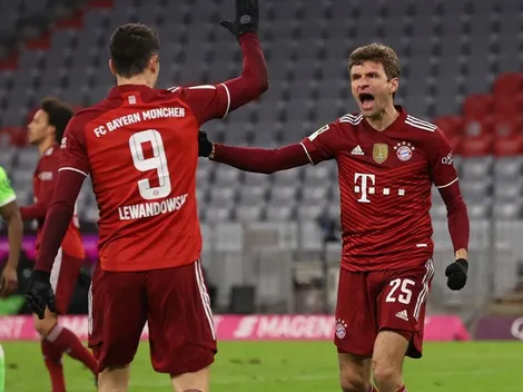 La broma que Thomas Müller le jugó a Robert Lewandowski por su despedida