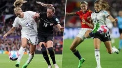 Inglaterra, Austria, España y Alemania, clasificadas.