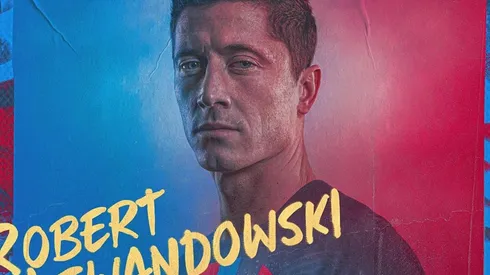 Robert Lewandowski, nuevo delantero de Barcelona.