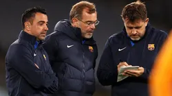 Xavi espera por el siguiente fichaje de Barcelona.