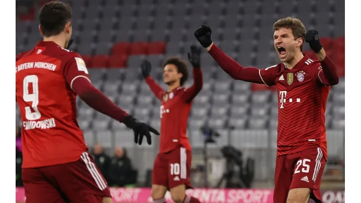 Jugadores del Bayern Munich.