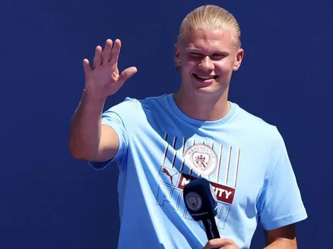 Erling Haaland fue tenencia por aparecer en un supermercado con un curioso producto