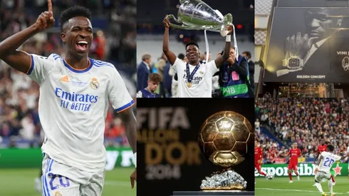 Vinicius jr., delantero del Real Madrid.