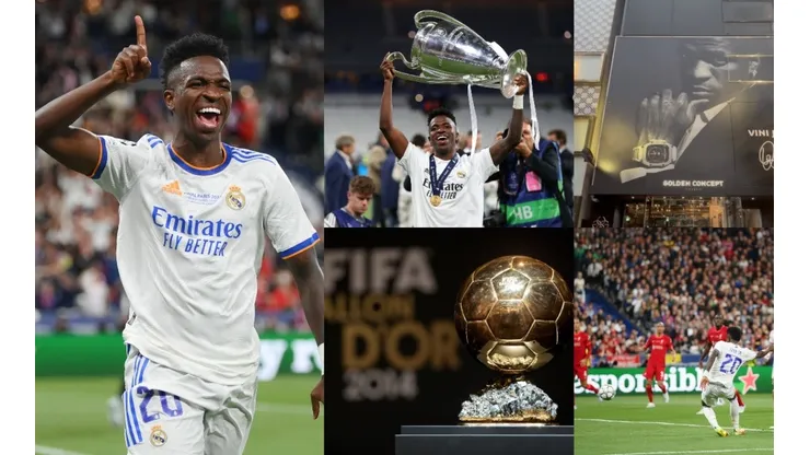 Vinicius jr., delantero del Real Madrid.