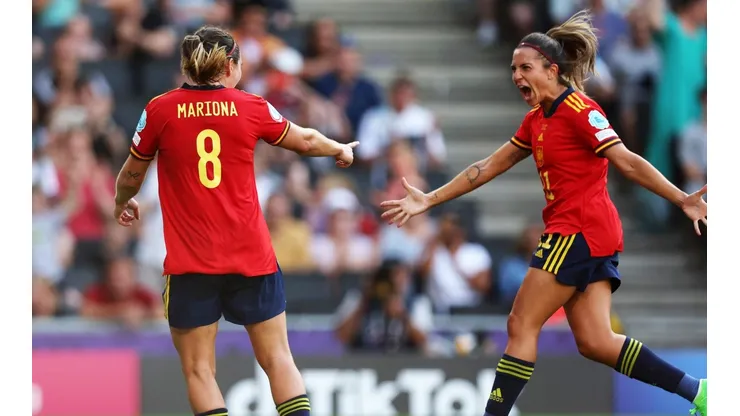 España en el debut contra Finlandia.