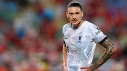 No fue un buen debut para Darwin Núñez en Liverpool.