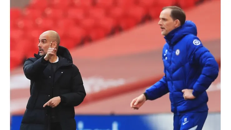 Pep Guardiola y Thomas Tuchel.