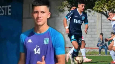 Gonzalo Sosa, la joya de Racing de Avellaneda.