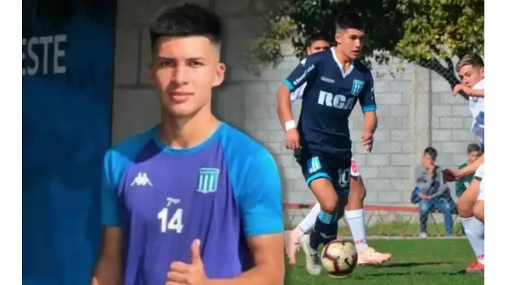 Gonzalo Sosa, la joya de Racing de Avellaneda.