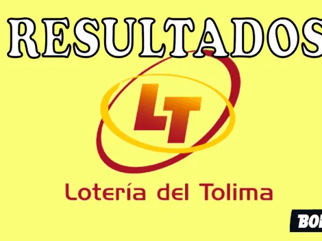 Resultados de la Lotería del Tolima del último Sorteo 3969 del lunes 11 de julio