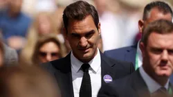 Roger Federer en Wimbledon 2022