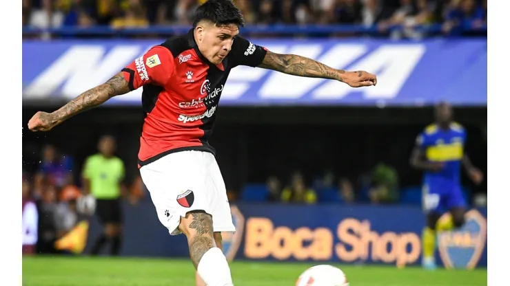 Facundo Farías, delantero de Colón de Santa Fe.