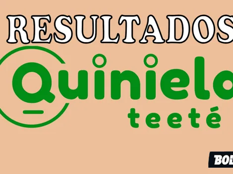 Quiniela Teeté Paraguaya | Números ganadores del lunes 11 de julio 2022