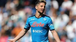 Dries Mertens con Napoli.