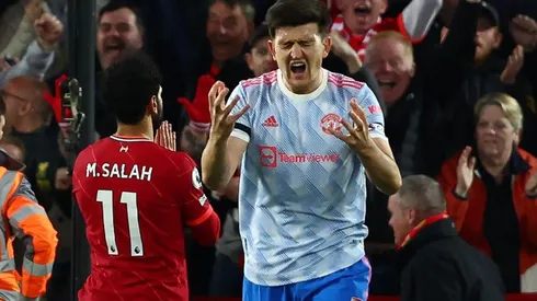 Maguire con Manchester United.