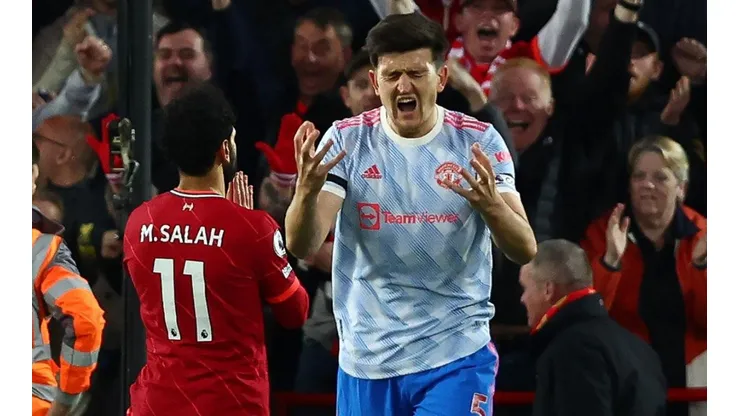 Maguire con Manchester United.