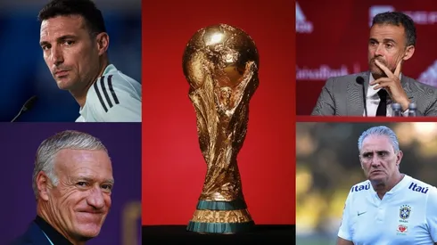 Algunos de los principales seleccionadores que tendrá Qatar 2022.