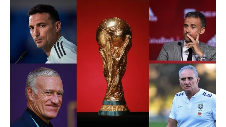 Algunos de los principales seleccionadores que tendrá Qatar 2022.