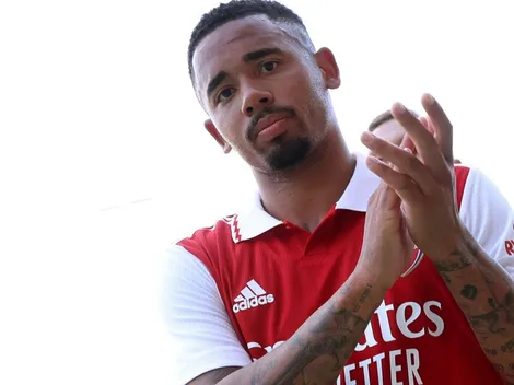 Doblete de Gabriel Jesus en su debut con la camiseta de Arsenal