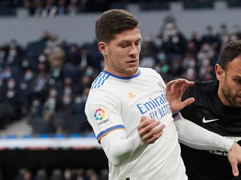 Los discretos números del Luka Jovic en tres temporadas con Real Madrid
