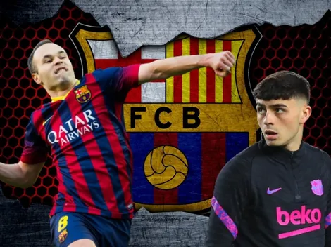 Pedri se convierte en Iniesta