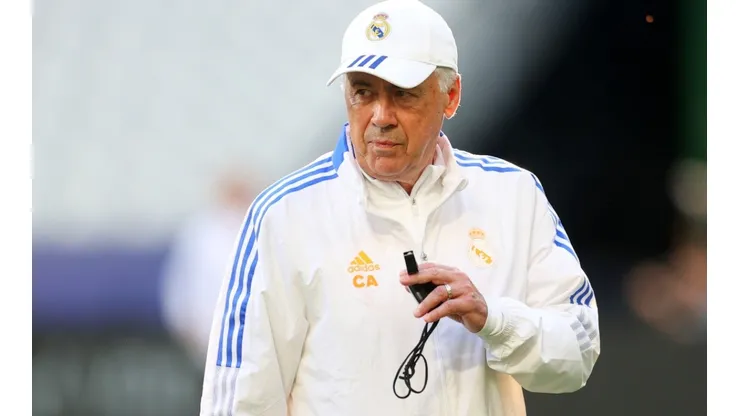 Carlo Ancelotti, entrenador del Real Madrid.