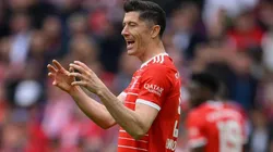 Lewandowski en acción con Bayern Múnich.