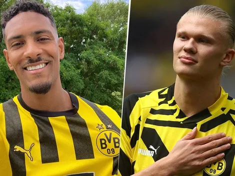 Los muy Buenos números de Sebastien Haller para reemplazar a Erling Haaland