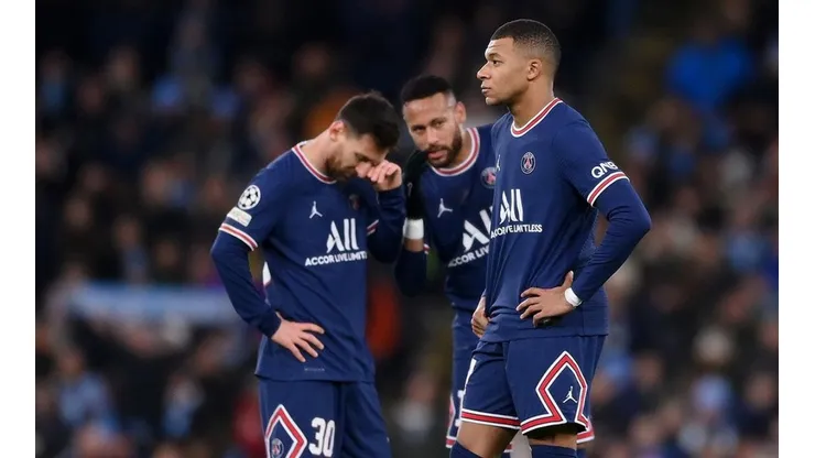 Messi, Neymar y Mbappé, los jugadores en cuestión.