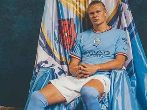 Erling Haaland tiene precio para salir del Manchester City