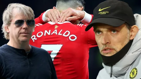 Todd Boehly, Cristiano Ronaldo y Thomas Tuchel.