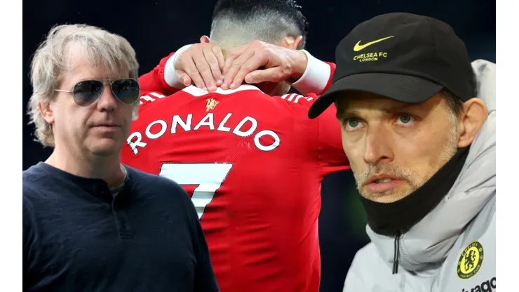 Todd Boehly, Cristiano Ronaldo y Thomas Tuchel.