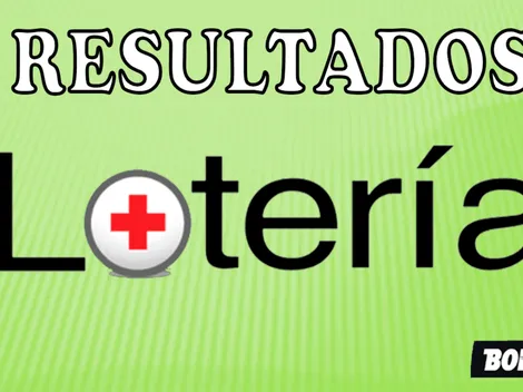 Resultados finales de la Lotería de la Cruz Roja, último Sorteo 2952 martes 5 de julio