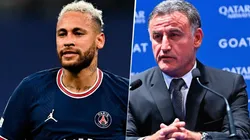Galtier habló sobre el futuro de Neymar en PSG.
