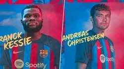 Franck Kessié y Andreas Christensen.