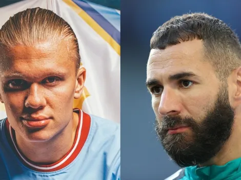 Haaland y Benzema, futuros entrelazados