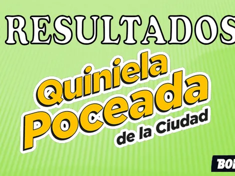 Resultados Quiniela Poceada de la Ciudad | Sorteo y números ganadores